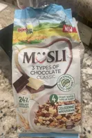 Musli Wholegrain (3 types of chocolate)