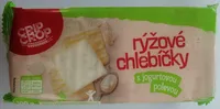 Rýžové chlebíčky s jogurtovou polevou