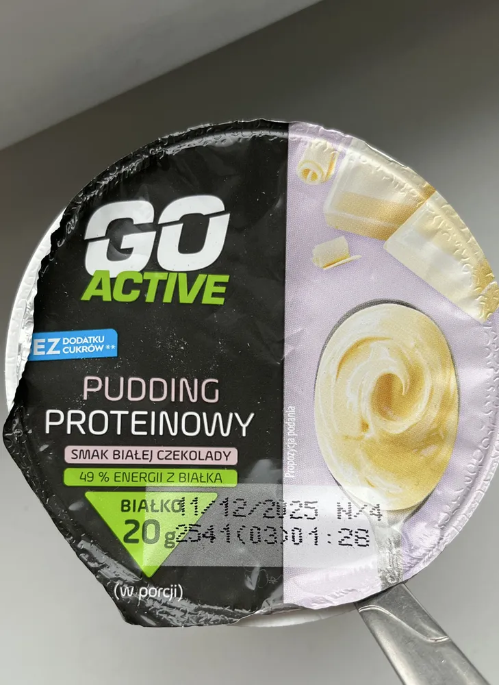 PUDDING PROTEINOWY biała Czekolada