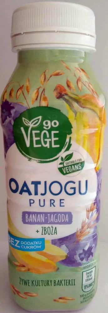 Oatjogu pure banan-jagoda + zboża