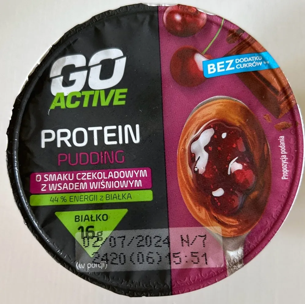 Protein Pudding Czekolada Z Wiśnią