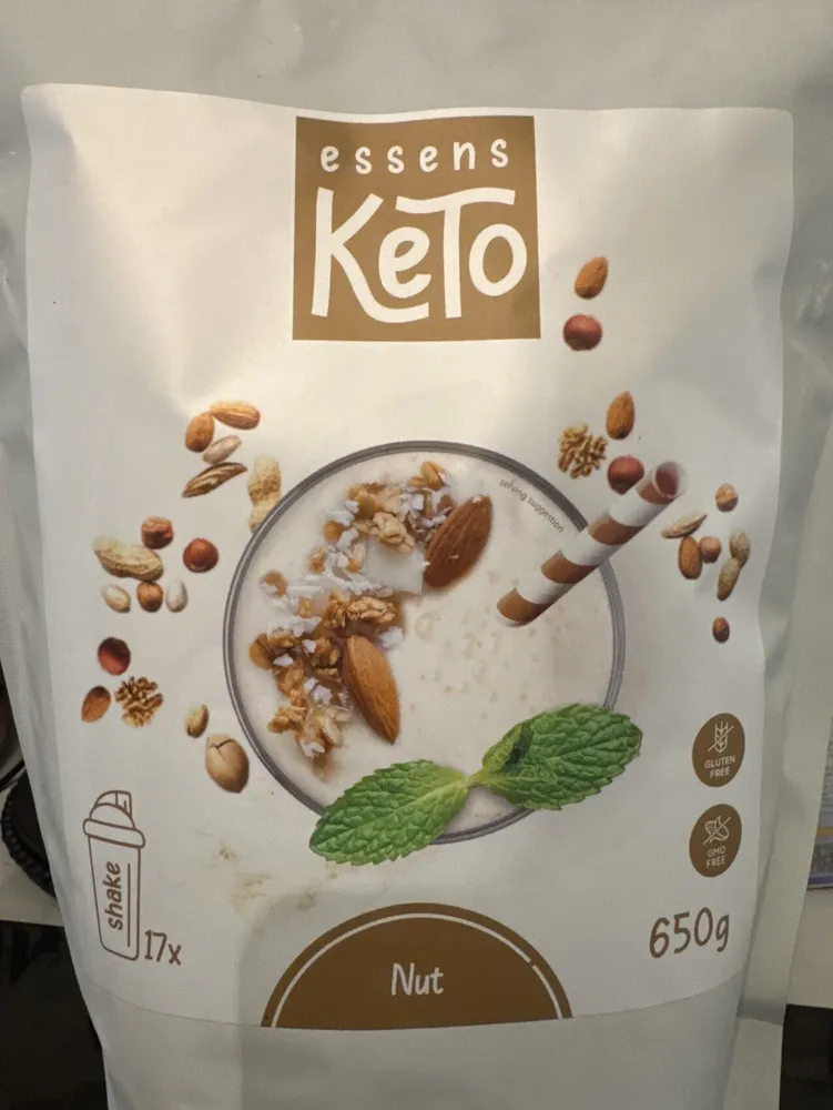 Keto Protein Shake Nut with Sweetener