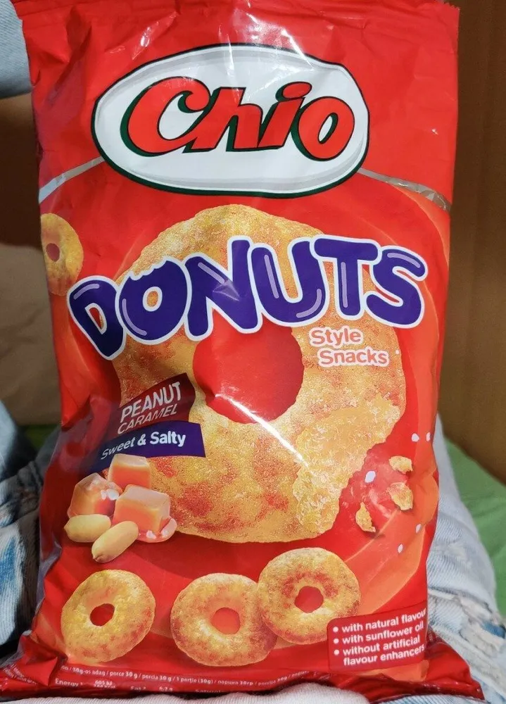 Donuts style snacks - Peanut Caramel