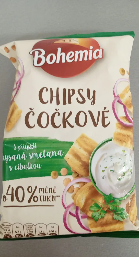 Chipsy čočkové