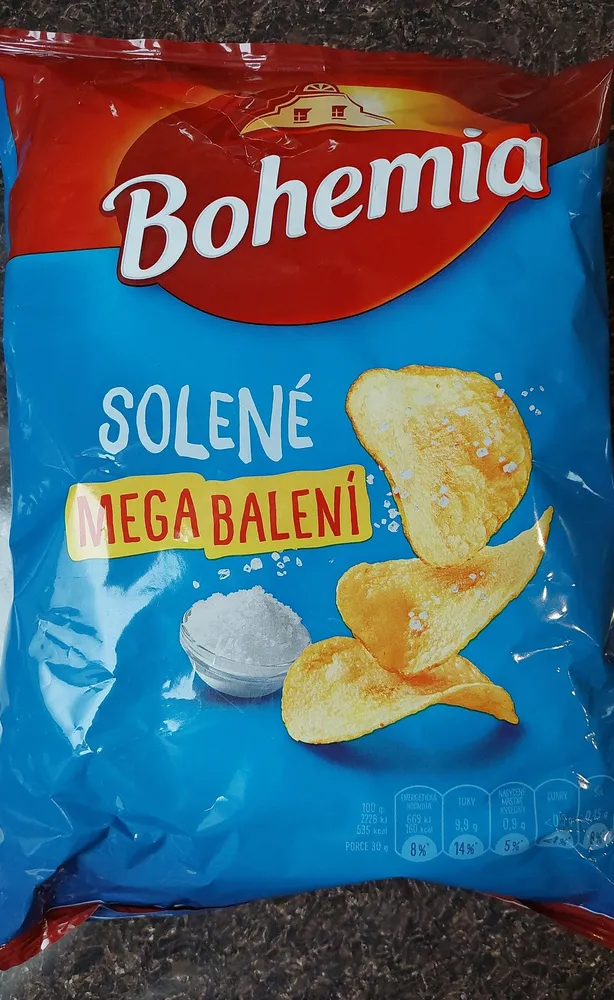 Chips solené