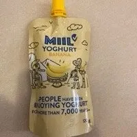 Banana  yoghurt