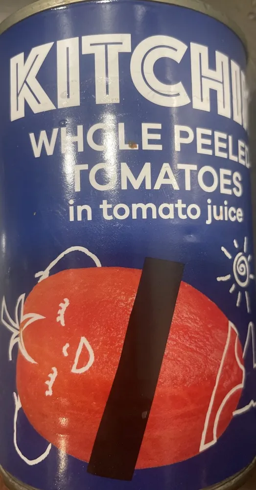 Whole Peeled Tomatoes in Tomato Juice