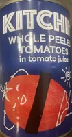 Whole Peeled Tomatoes in Tomato Juice