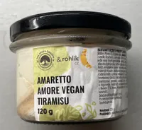 Amaretto amore vegan tiramisu