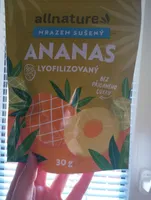 Mrazem sušený ananas
