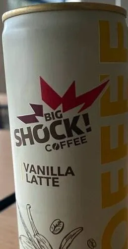 big shock Vanilla latte