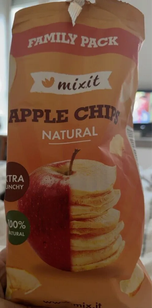 Apple chips natural