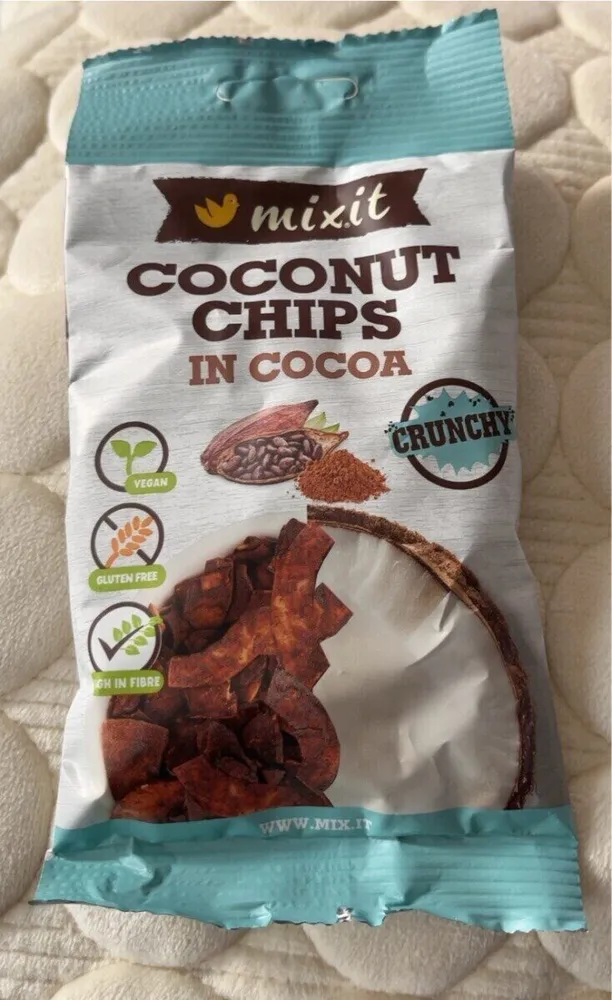Coconut Chips in Cocoa