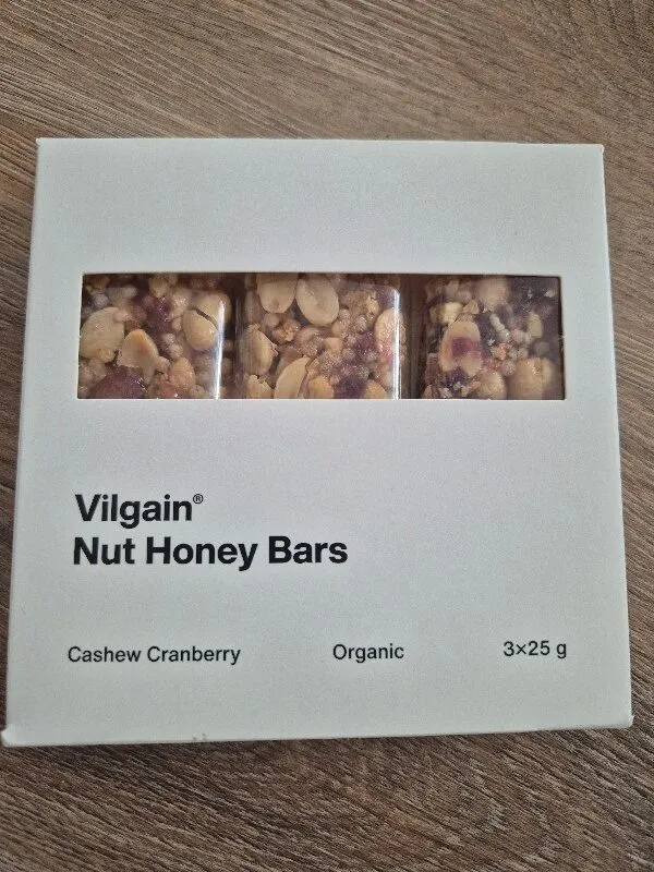 Nut Honey Bars