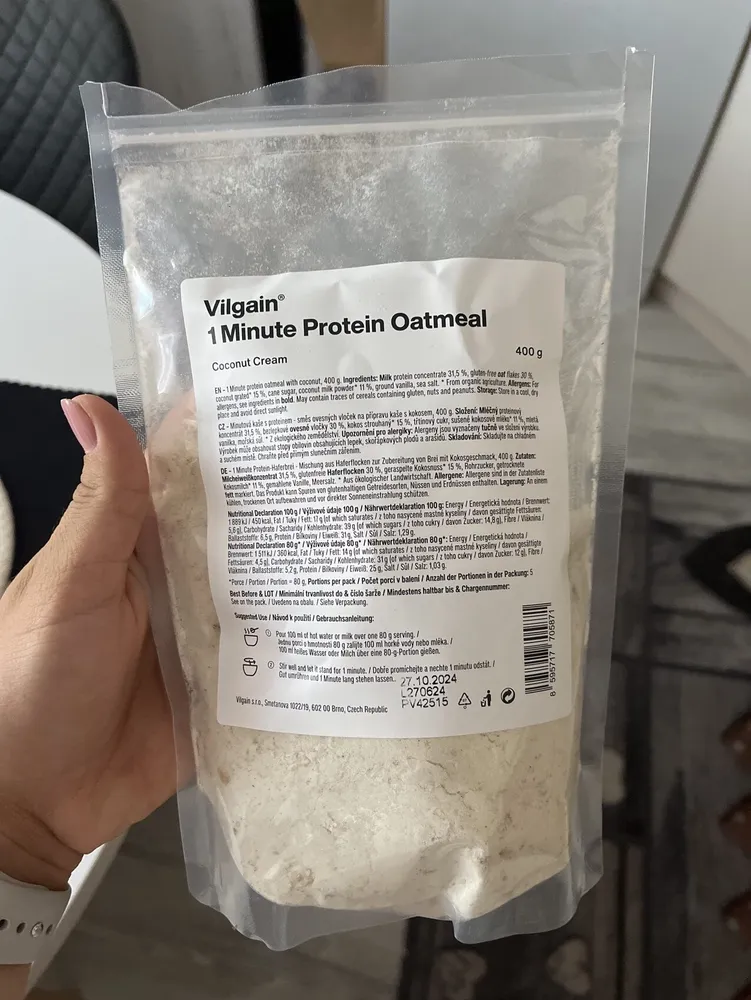 1 Minute Protein Oatmeal