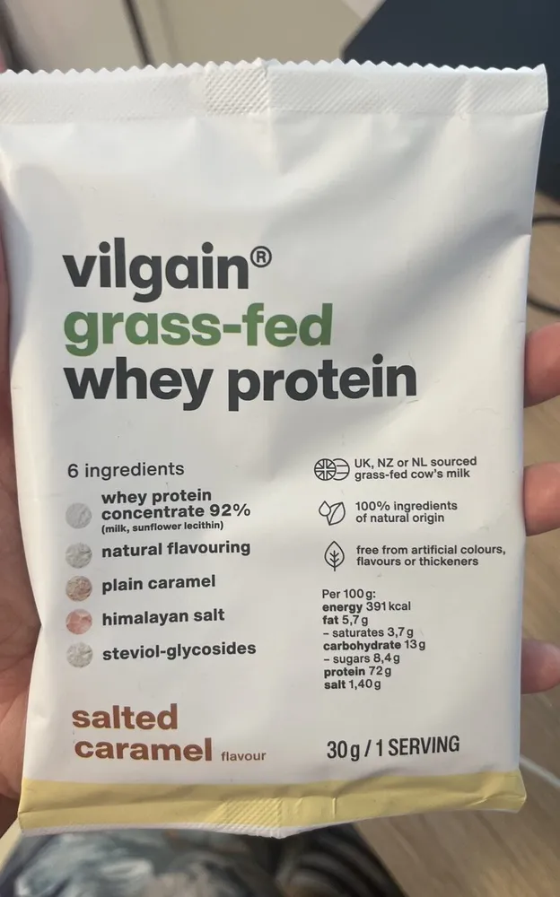 Whey Protein Grass Fed - Salted Caramel