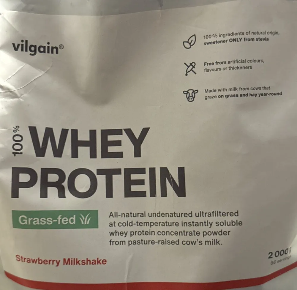 Strawberry Grass Fed Protein