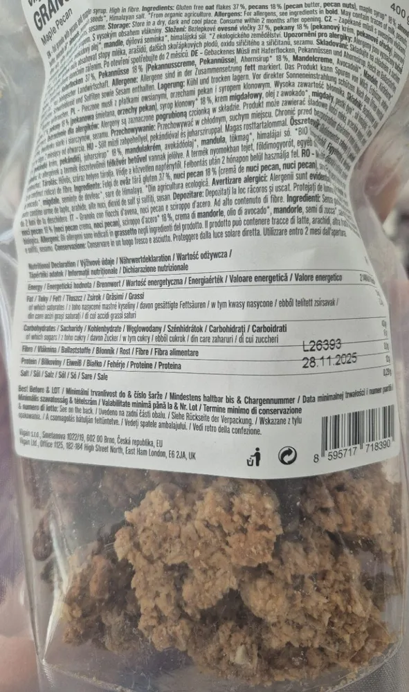 Granola-Maple Pecan