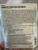 1 Minute Protein Oatmeal Dark Chocolate Brownie