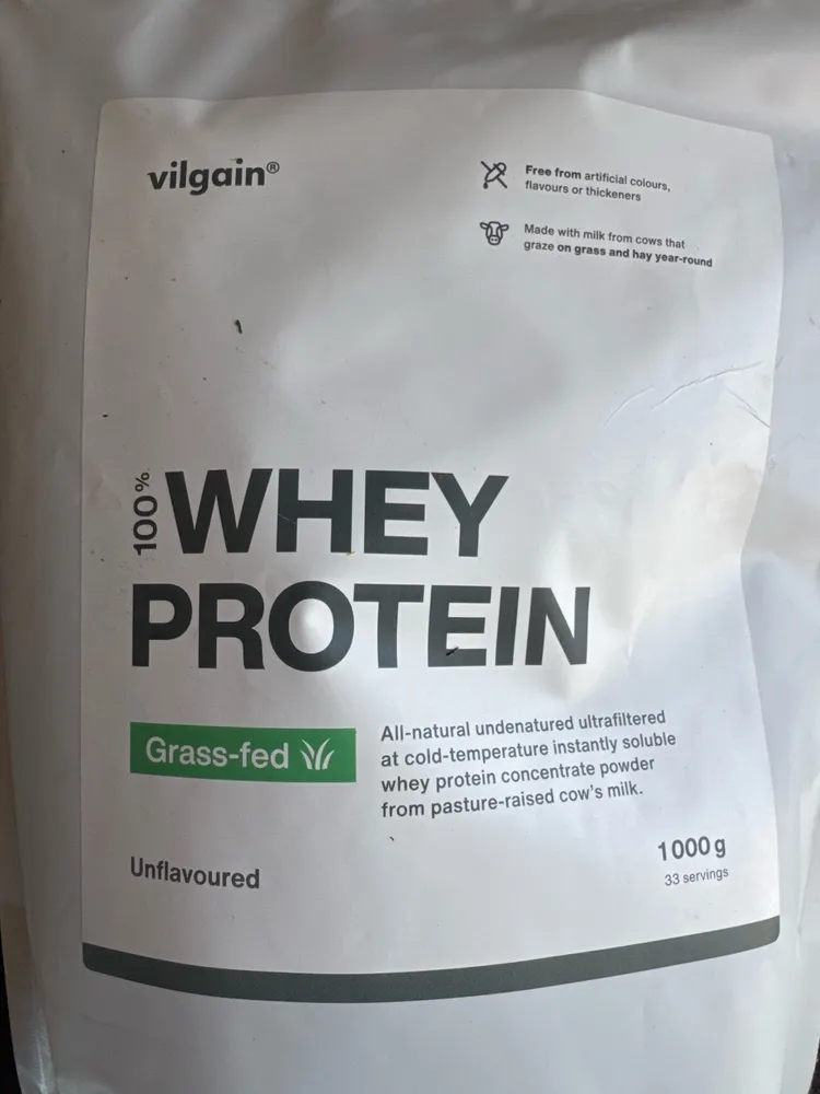 100% Whey Protein grass-fed Unflavored