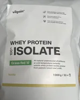100% Whey Protein Isolate Vanilla