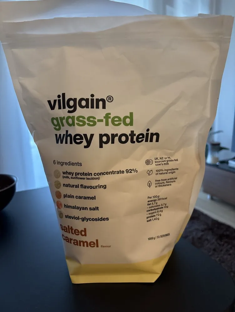 Grass-fed Whey Protein Salted Caramel
