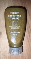 Nut spread topping