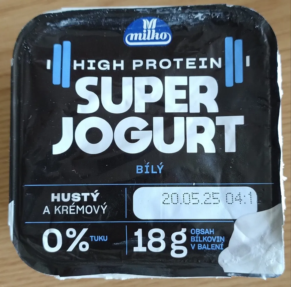 High Protein Super jogurt bílý