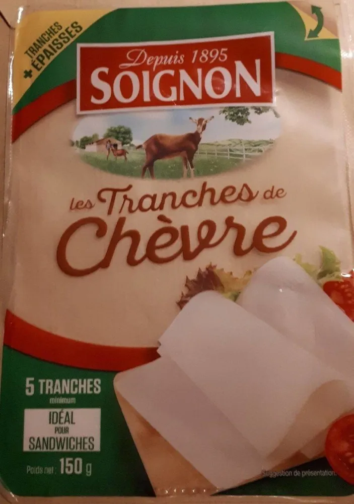 Les tranches de chevre