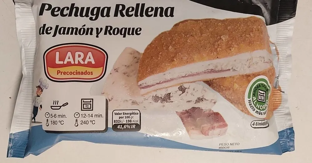 Pechuga Rellena de Jamón y Roque