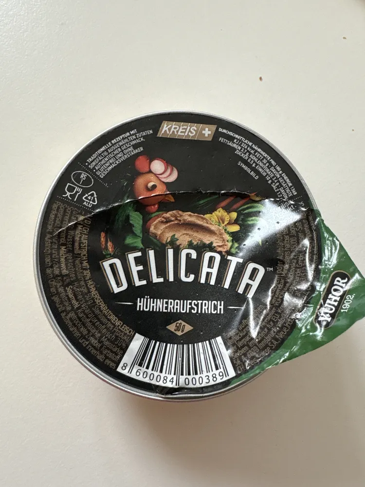 Delicata Hühneraufstrich