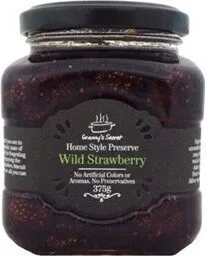 Grannys Secret Home Style Wild Strawberry Preserve 375g