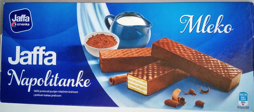 Jaffa napolitanke mleko