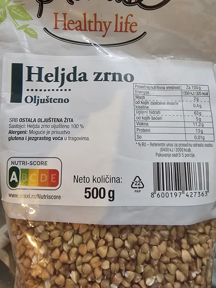 Heljda zrno