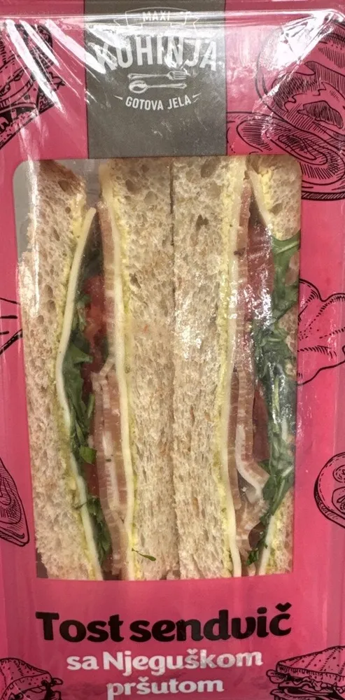 Tost Sendvic Sa Njeguškom Pršutom