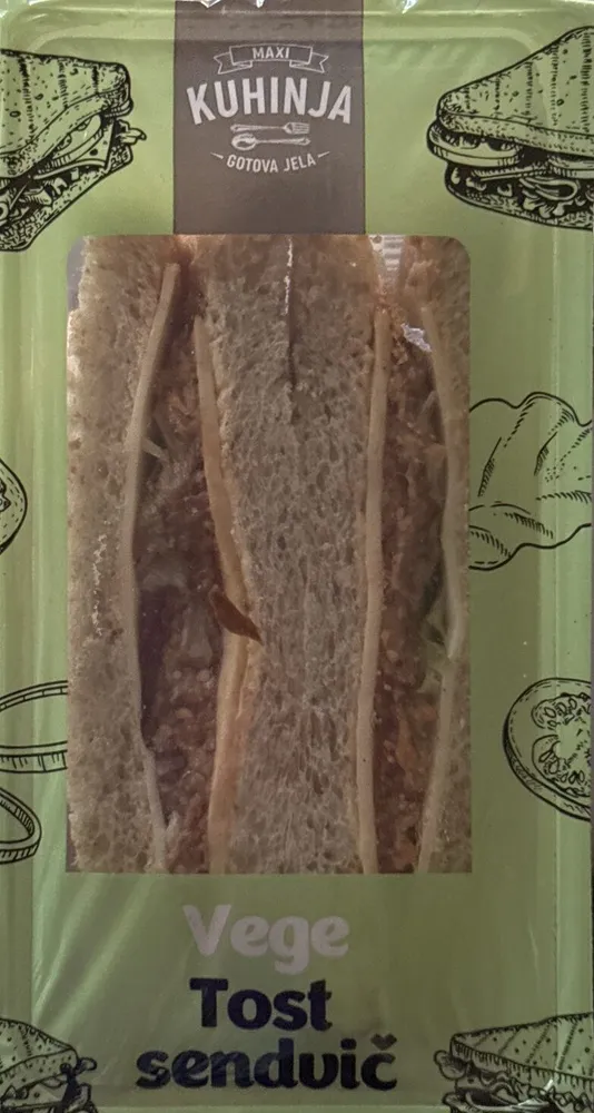Vege Tost Sendvič