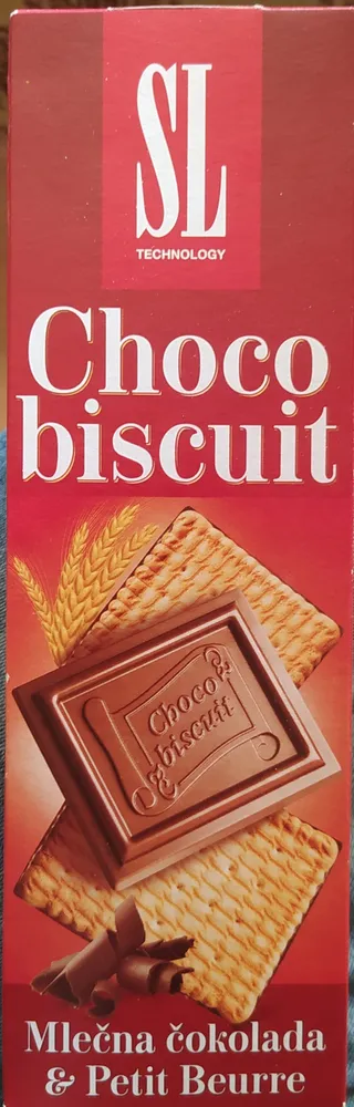 Choco biscuit Mlečna čokolada & Petit Beurre