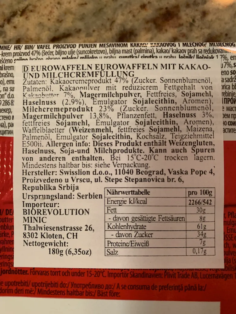 Eurovafel