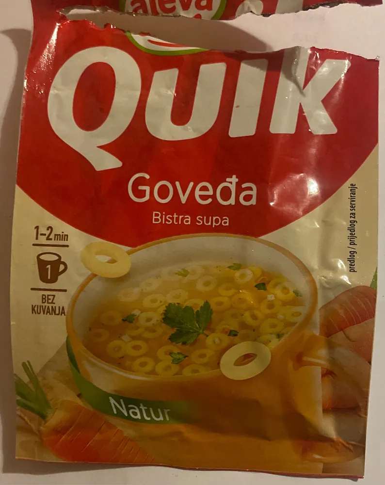 Goveđa bistra supa