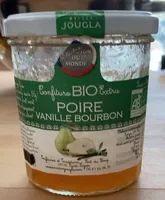 Confiture de poire vanille bourbon bio