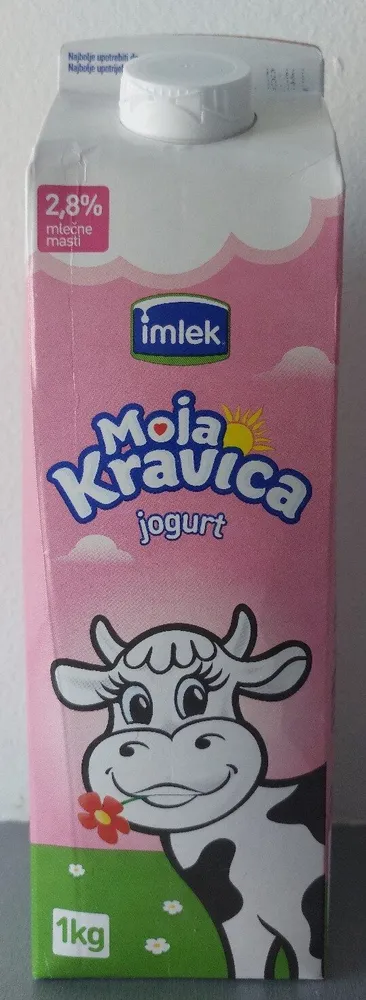 Moja kravica jogurt sa 2.8% m.m.