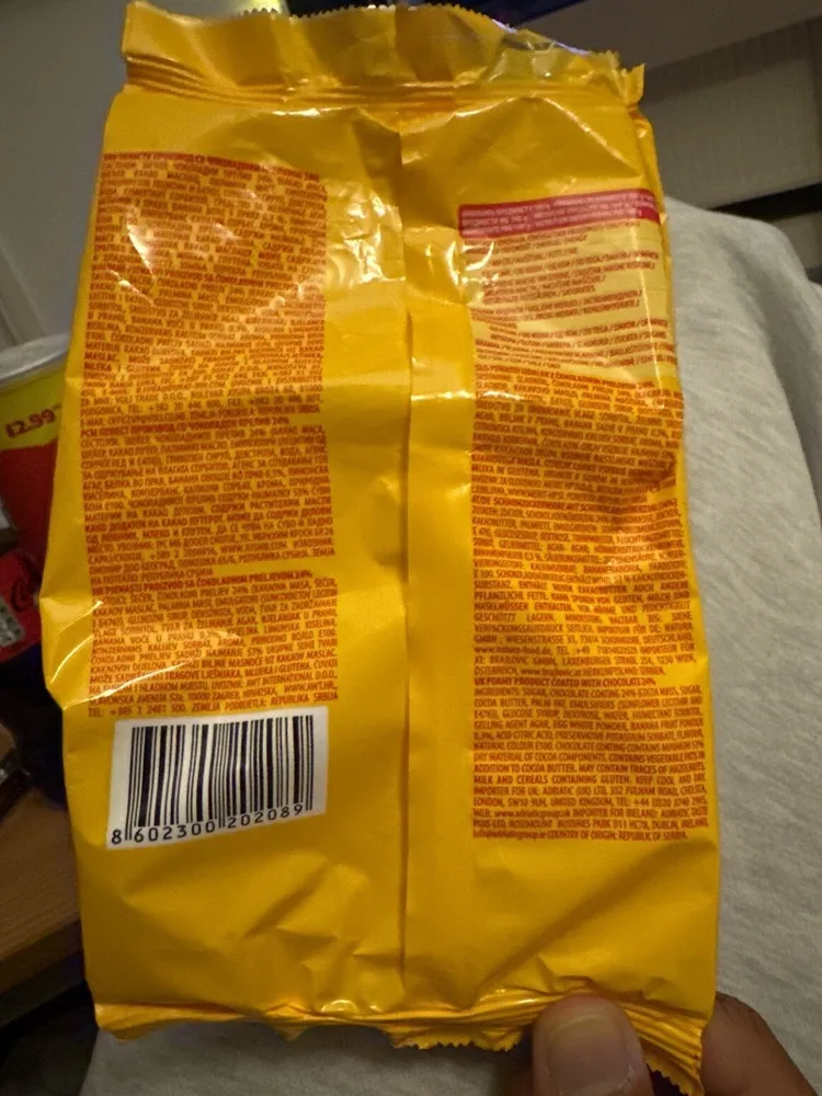 čokoladne Bananice