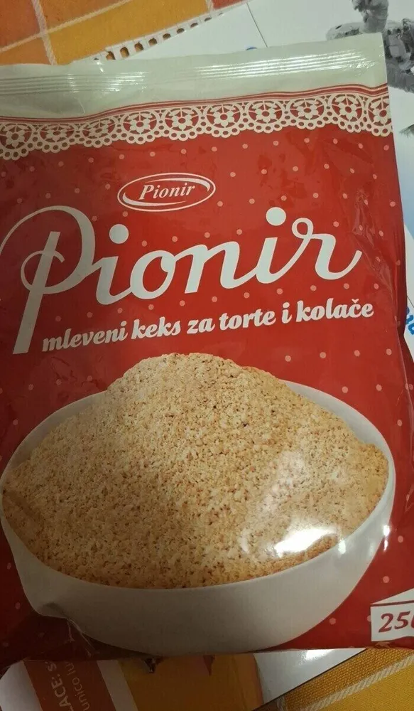 Mleveni keks za torte i kolače