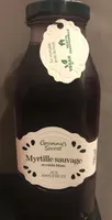 Jus de myrtille et raisin blanc