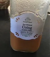 Jus artisanal coing et raisin blanc
