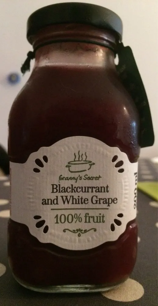 Granny's Secret Home Style Natural Juice Blackcurrant