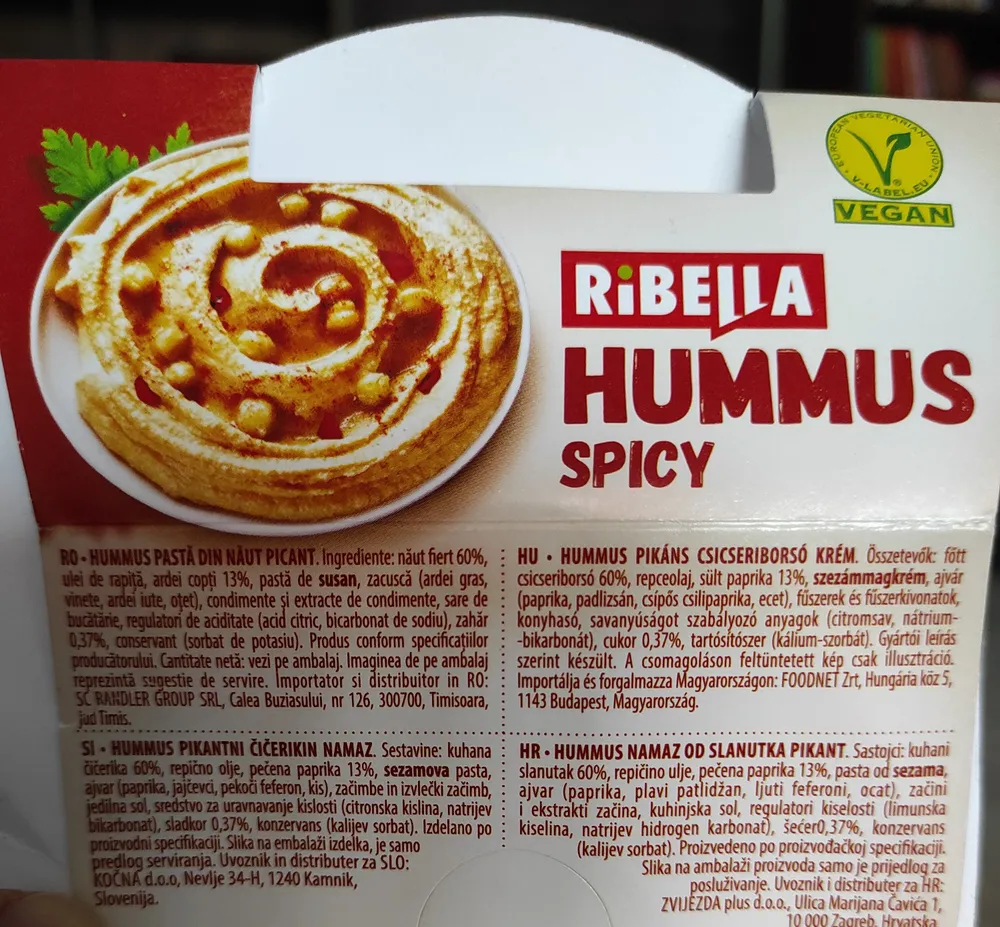 Hummus Spicy