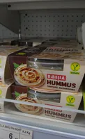 Hummus shiitake mushrooms