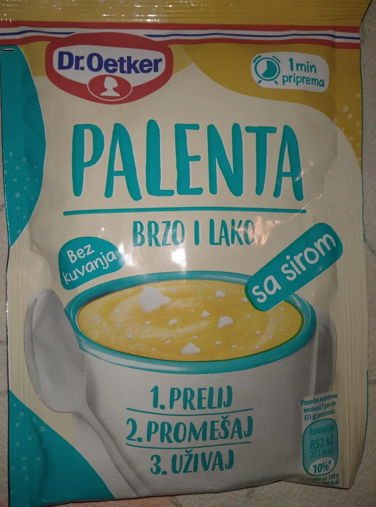 Palenta instant sir
