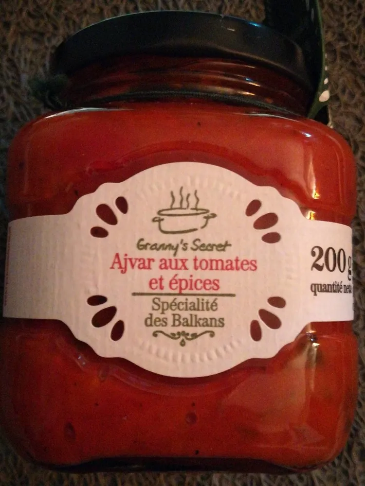 Ajvar aux tomates et épices